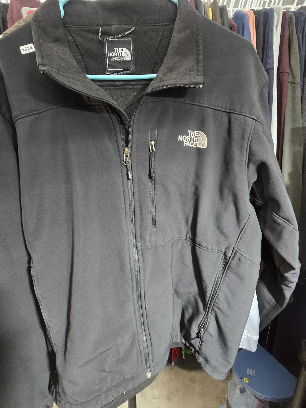 The North Face Black Lightweight Softshell Jacket